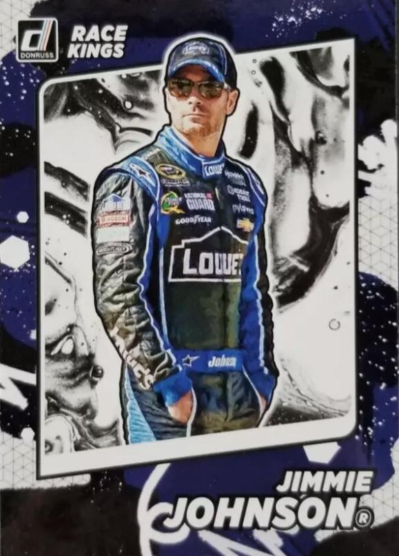 Jimmie Johnson #2 Racing Cards 2022 Panini Donruss Nascar