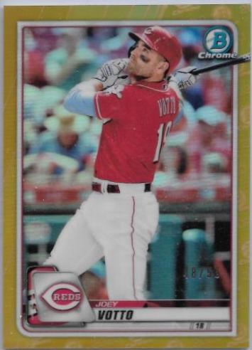 Joey Votto [Gold Refractor] #89
