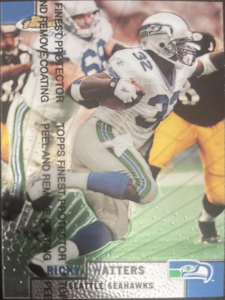 Ricky Watters #32 1999 Topps Finest Football