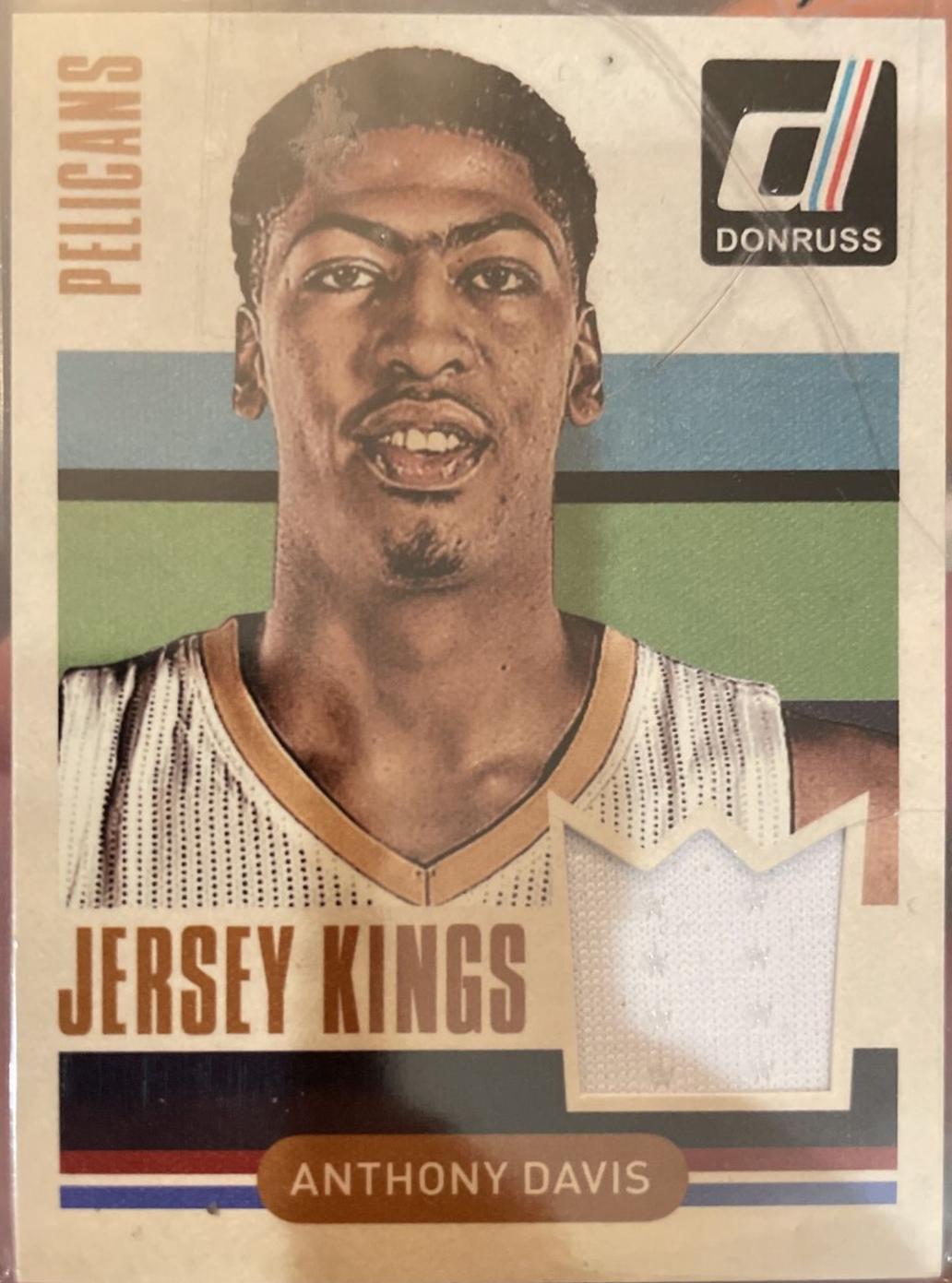 Anthony Davis #23 Basketball Cards 2014 Panini Donruss Jersey Kings