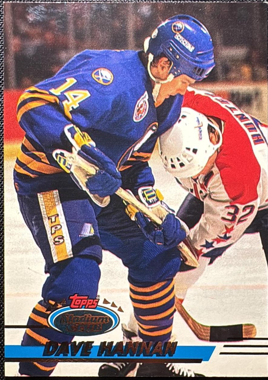 Dave Hannan #47 1993-94 Stadium Club Hockey