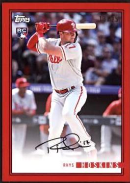 Rhys Hoskins #10B 2018 Topps On Demand Rookie Year In Review Baseball