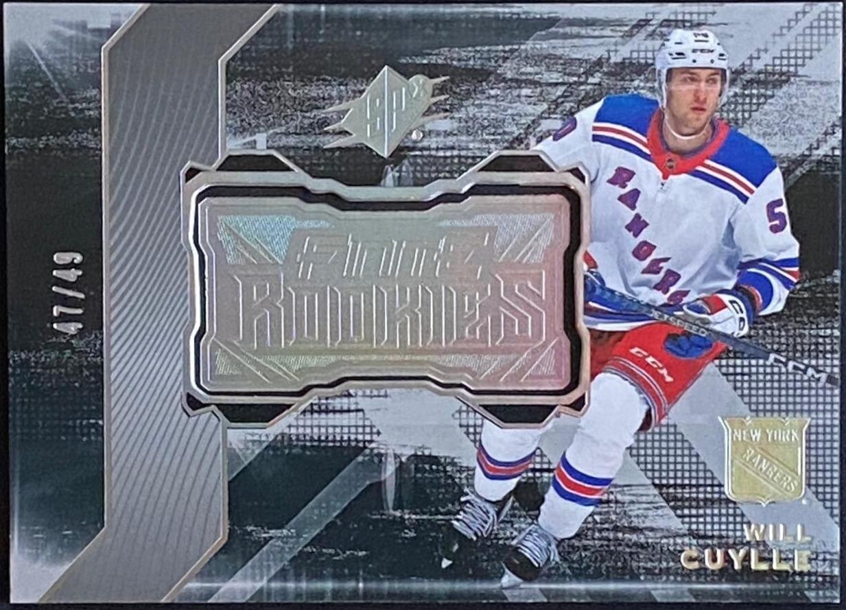 Will Cuylle #F-43 2023-24 SPx Hockey Finite Rookies