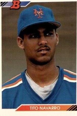 Tito Navarro #139 Baseball Cards 1992 Bowman