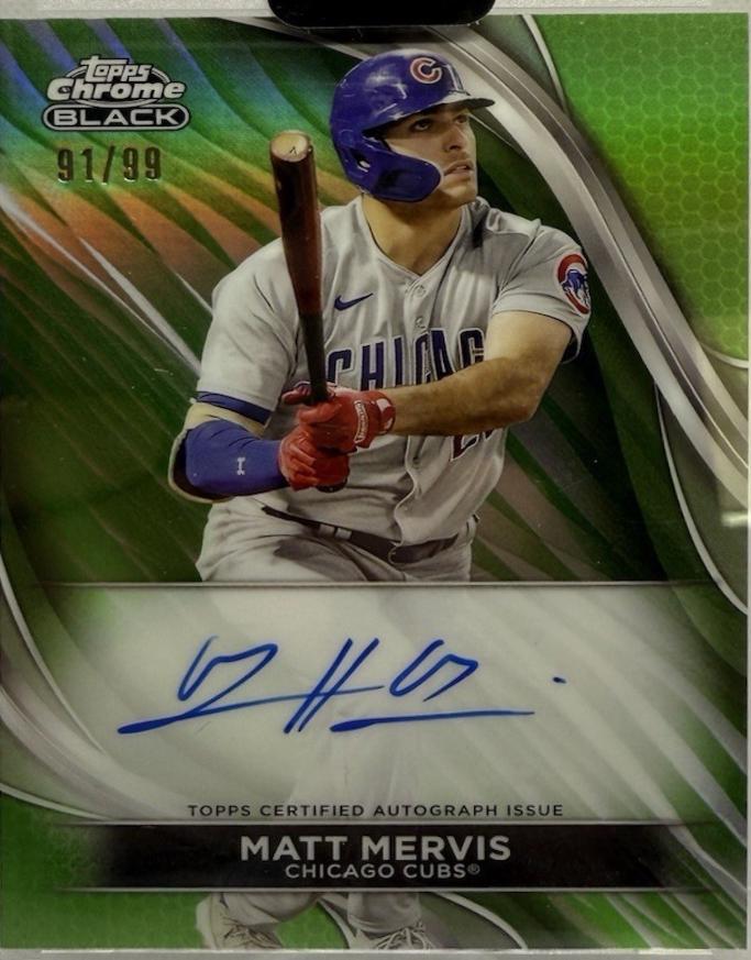 Matt Mervis [Green Refractor] #CBA-MME