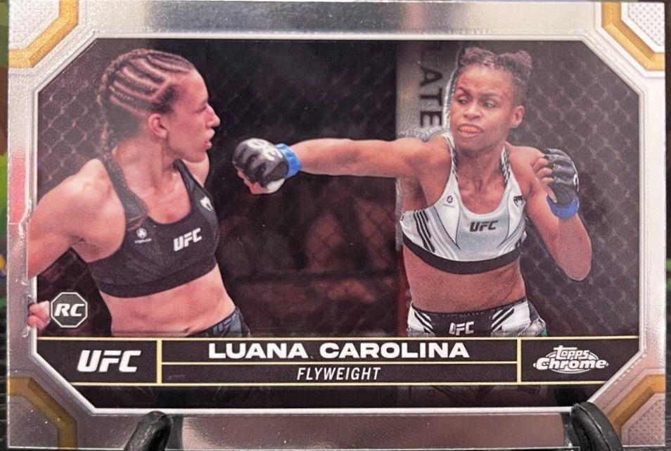 Luana Carolina RC #93 Ufc Cards 2024 Topps Chrome UFC