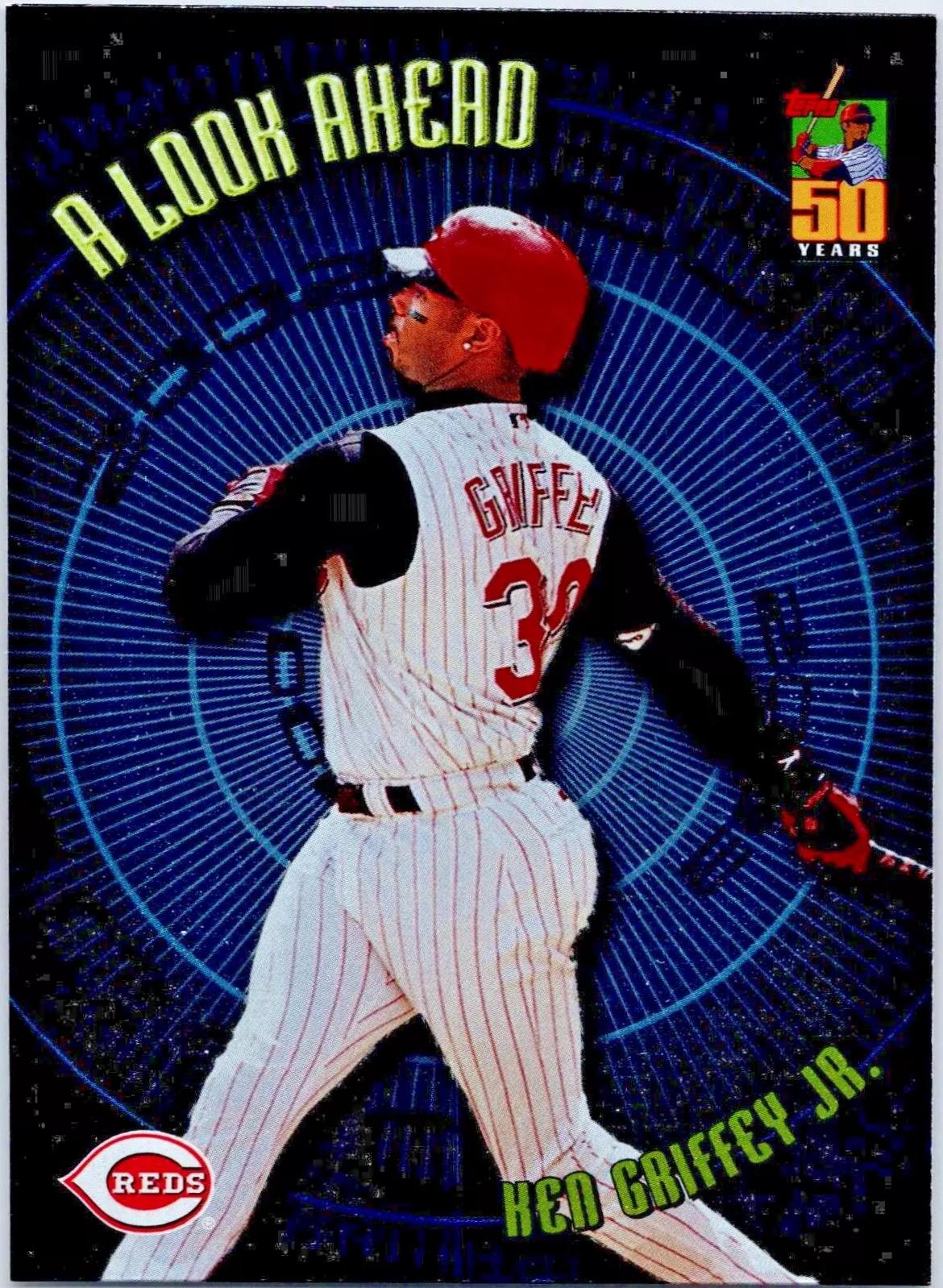 Ken Griffey Jr #5 Baseball Cards 2000 Topps