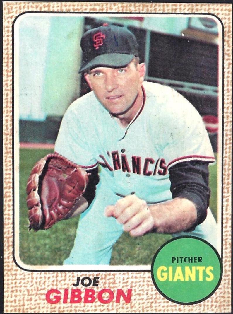 Joe Gibbon #32 Baseball Cards 1968 Venezuela Topps