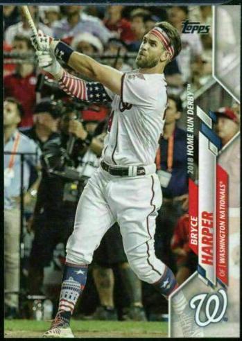 Bryce Harper #U-255 Baseball Cards 2020 Topps Update