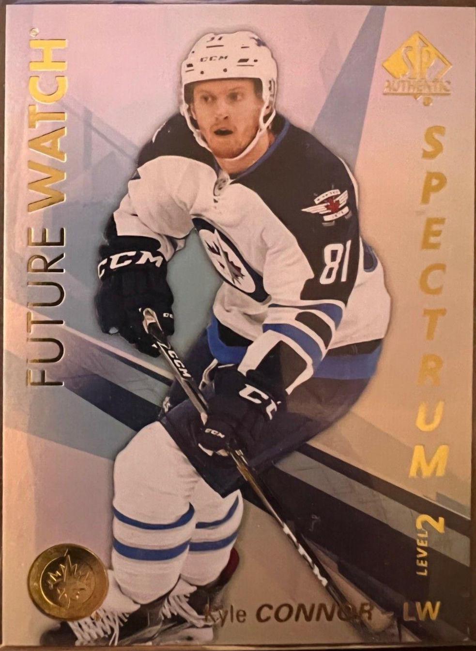 Kyle Connor #S-76 Hockey Cards 2016 SP Authentic Spectrum FX