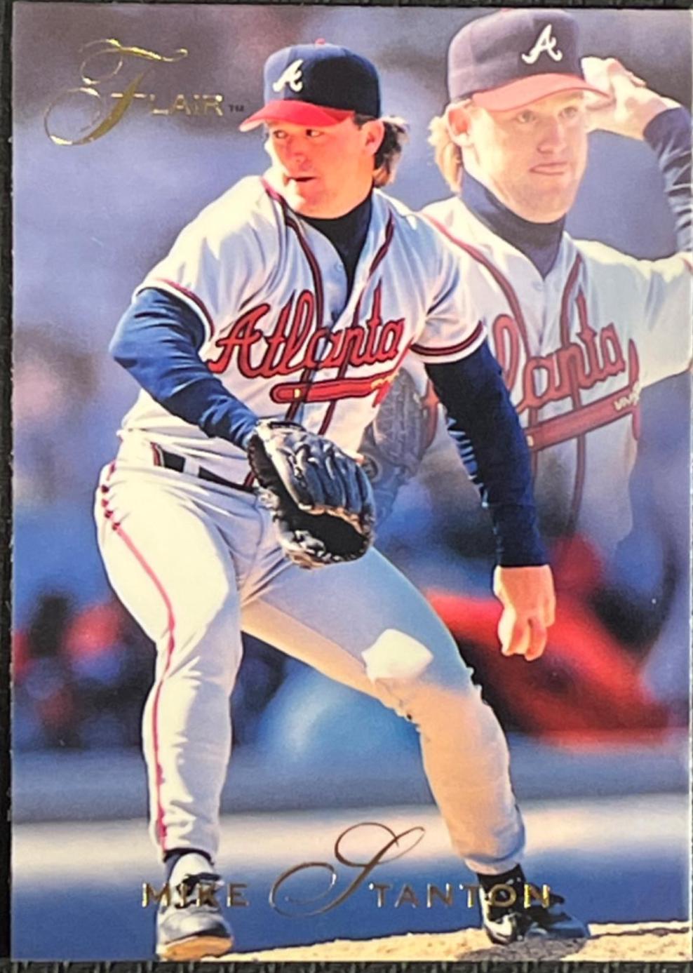 Mike Stanton #12 Baseball Cards 1993 Flair