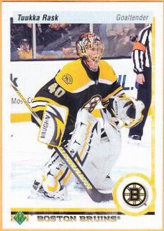 Tuukka Rask #183 Hockey Cards 2010 Upper Deck