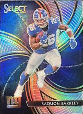 Saquon Barkley #1 Football Cards 2019 Panini Select Sensations