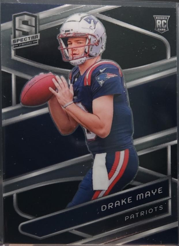 Drake Maye #3 Football Cards 2024 Panini Spectra