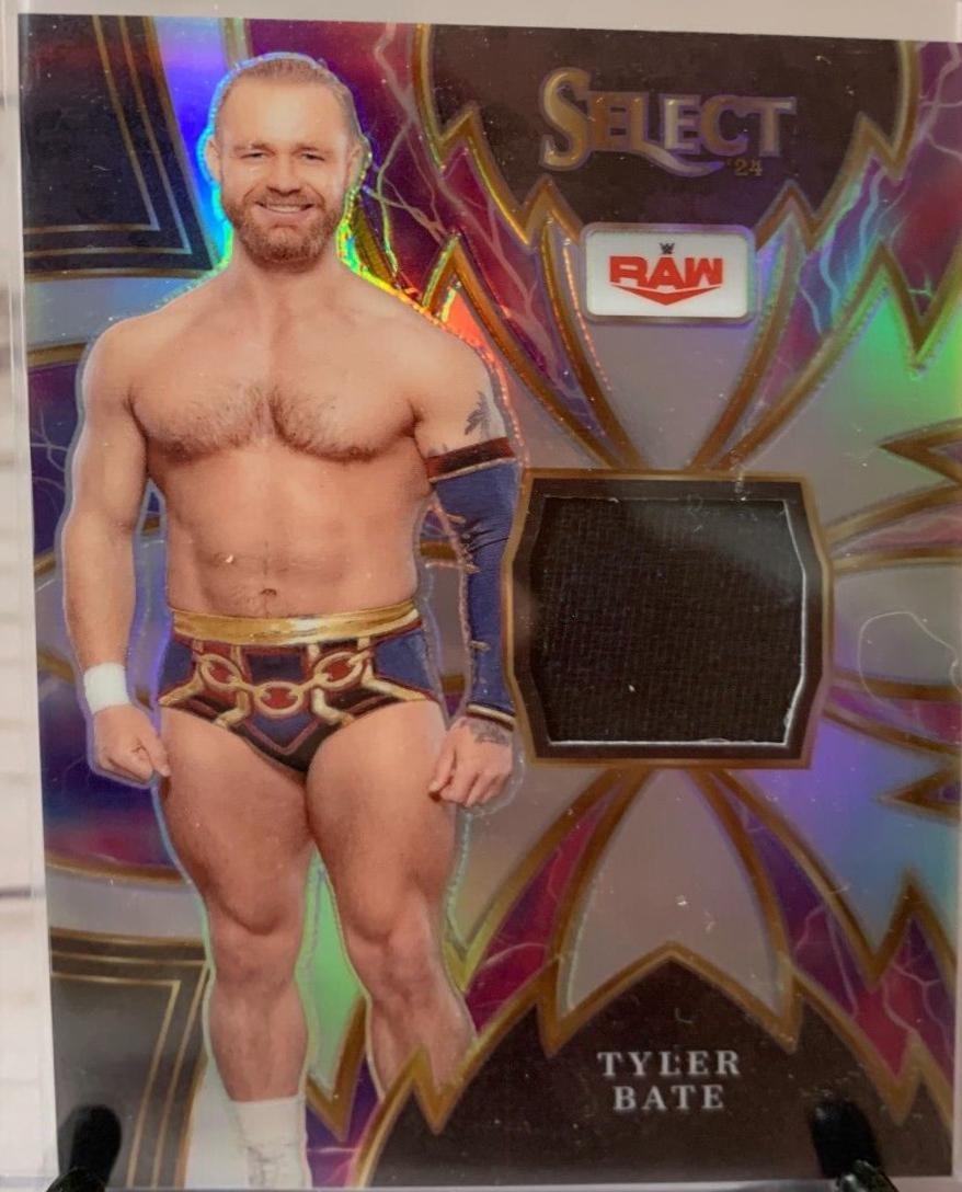 Tyler Bate #16 Wrestling Cards 2024 Panini Select WWE Sparks