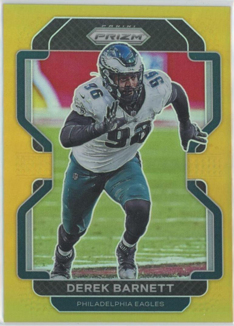 Derek Barnett [Gold Prizm] #226