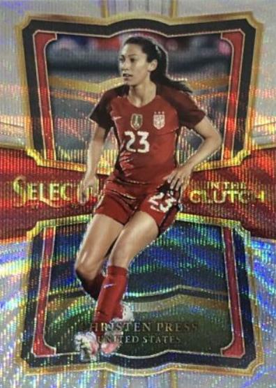 Christen Press #IC-40 Soccer Cards 2017 Panini Select in the Clutch