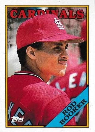 Rod Booker #483 Baseball Cards 1988 Topps