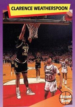 Clarence Weatherspoon #24 1992 Front Row Dream Picks Basketball