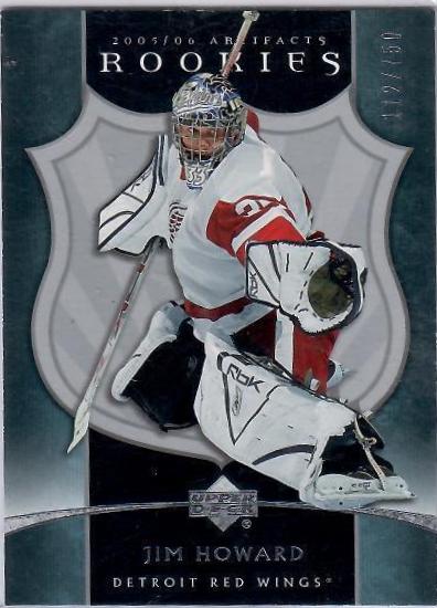 Jim Howard #211 Hockey Cards 2005 Upper Deck Artifacts