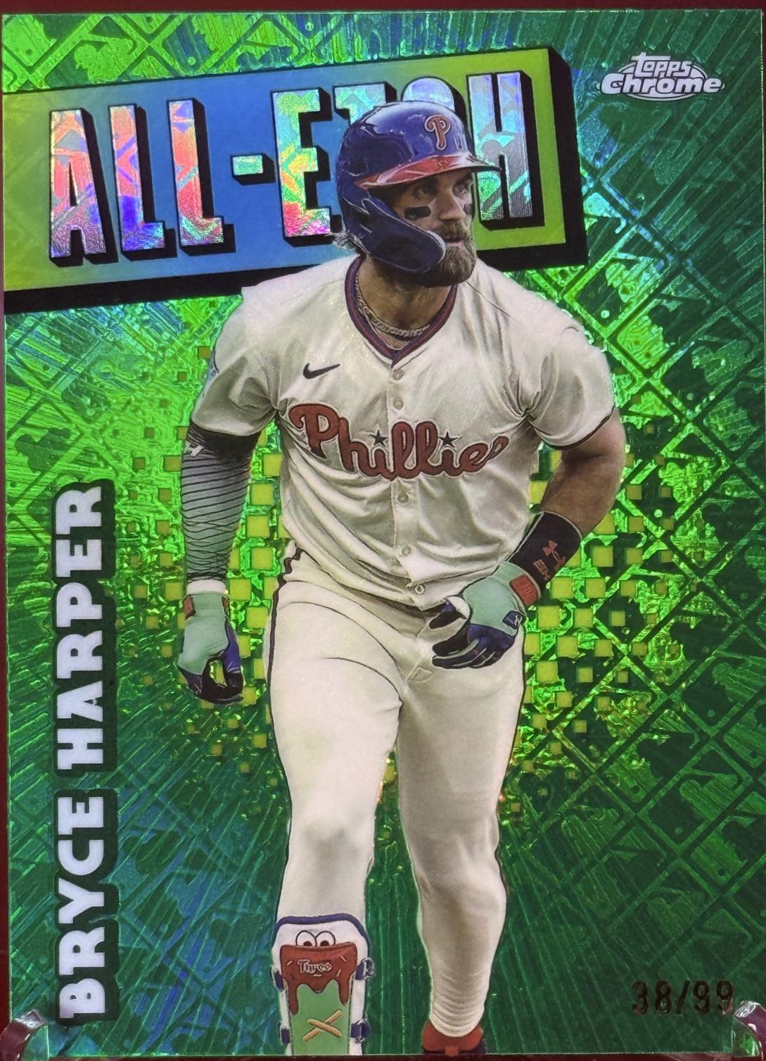 Bryce Harper [Green Refractor] #CAE-7