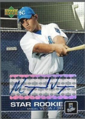 Miguel Vega #P49 2003 Upper Deck Prospect Premieres Baseball