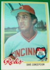 Dave Concepcion #180 Baseball Cards 1978 Topps Prices