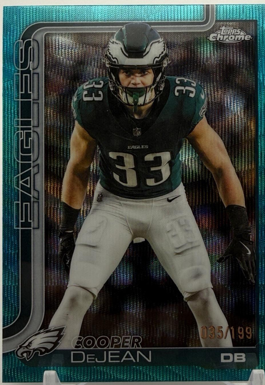 Cooper DeJean [Aqua Refractor] #252