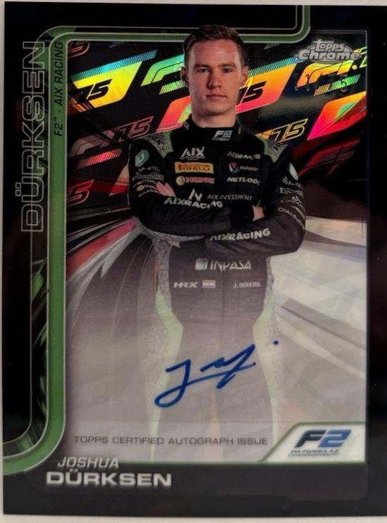 Joshua Durksen [Black Refractor] #CAC-DUR