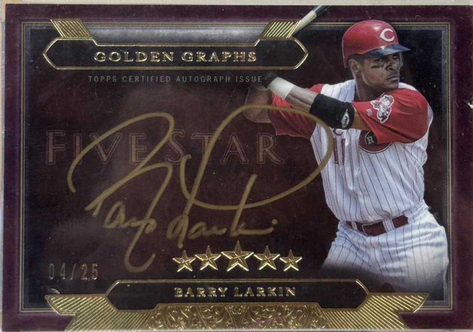 Barry Larkin [Purple] #GG-BLA