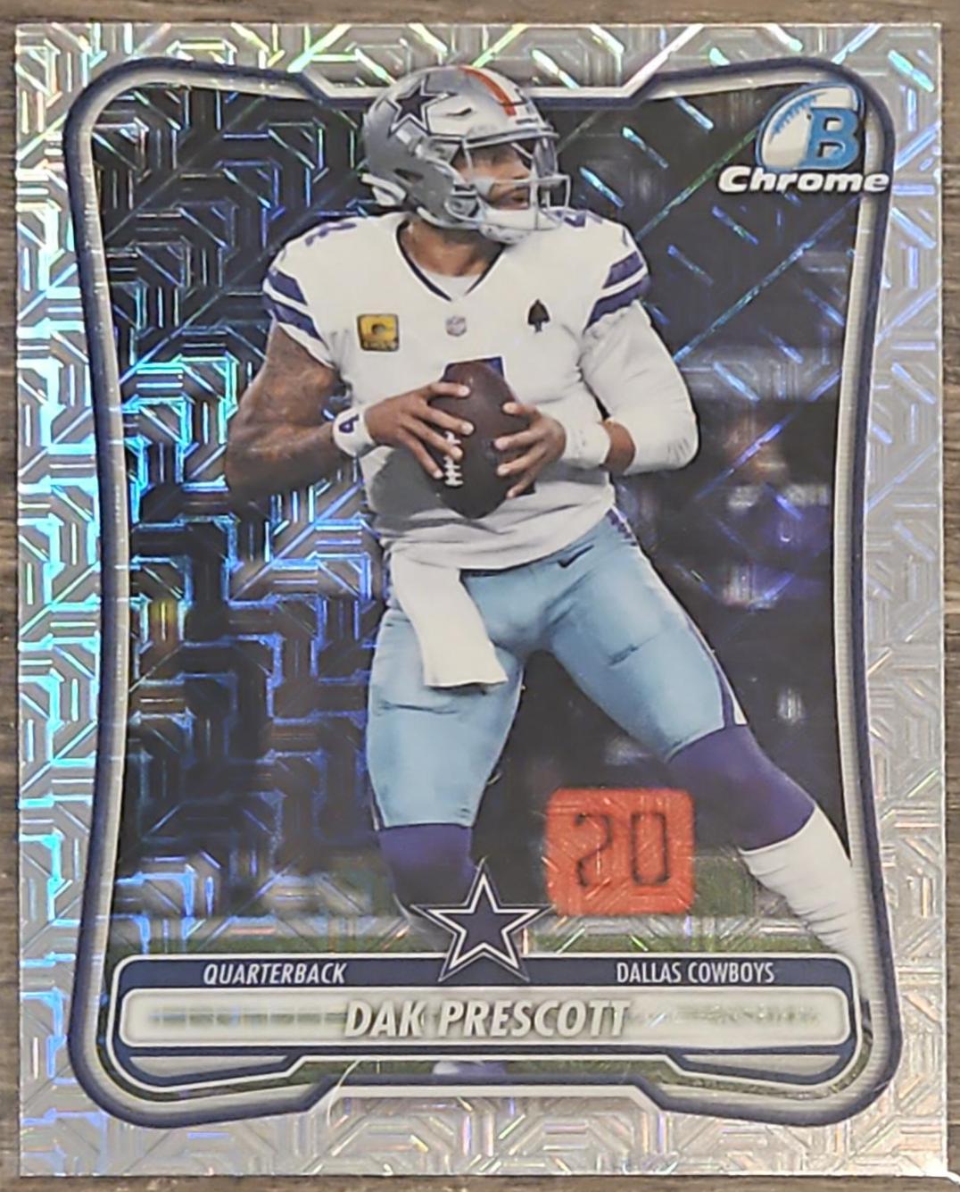 Dak Prescott #BCA-DP 2026 Bowman Chrome Autograph NFL