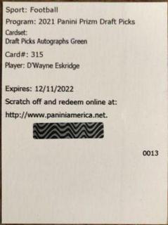 D'Wayne Eskridge
