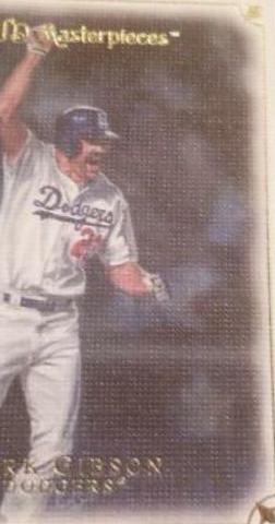 Kirk Gibson #6 Baseball Cards 2007 Upper Deck Masterpieces