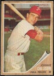 Johnny Callison #17 Baseball Cards 1962 Venezuela Topps