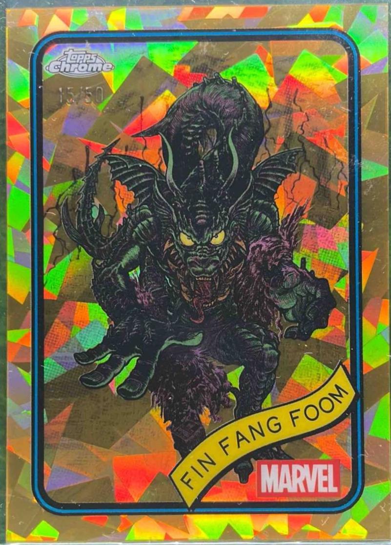 FIN Fang Foom Gold Sapphire