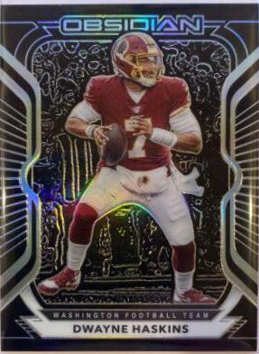 Dwayne Haskins #1 Football Cards 2020 Panini Obsidian