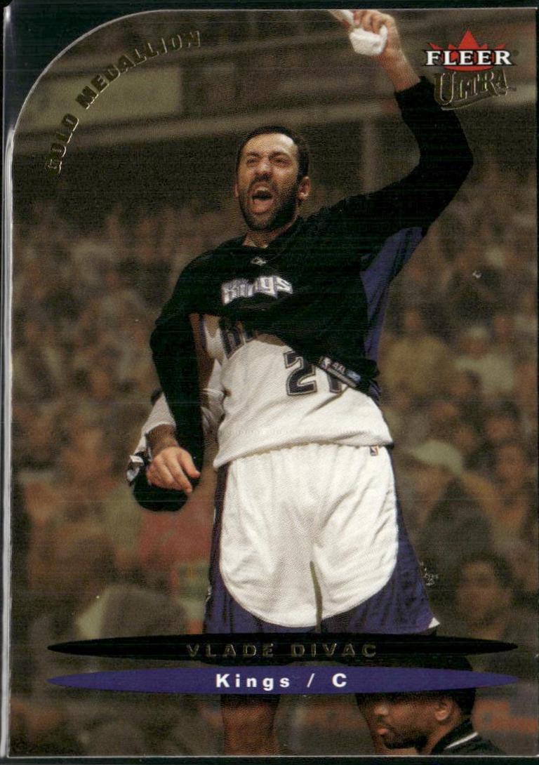 Vlade Divac #32 2003 Ultra Gold Medallion Basketball