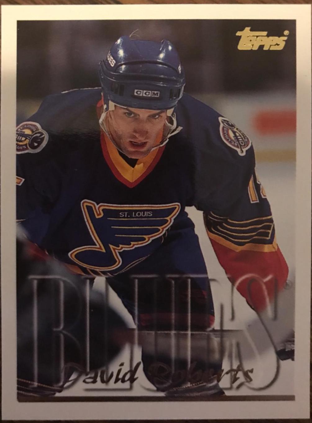 David Roberts #43 Hockey Cards 1995 Topps