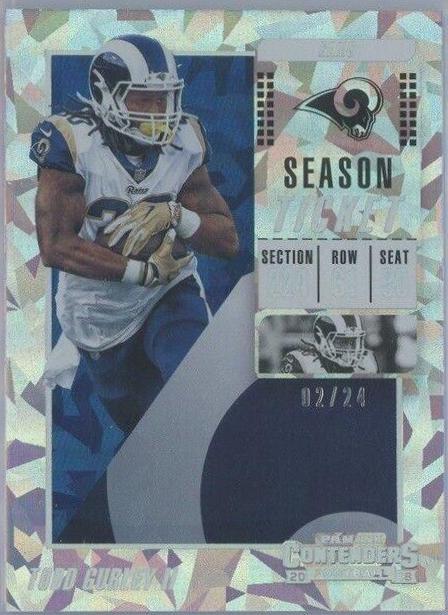Todd Gurley II [Cracked Ice Ticket] #46