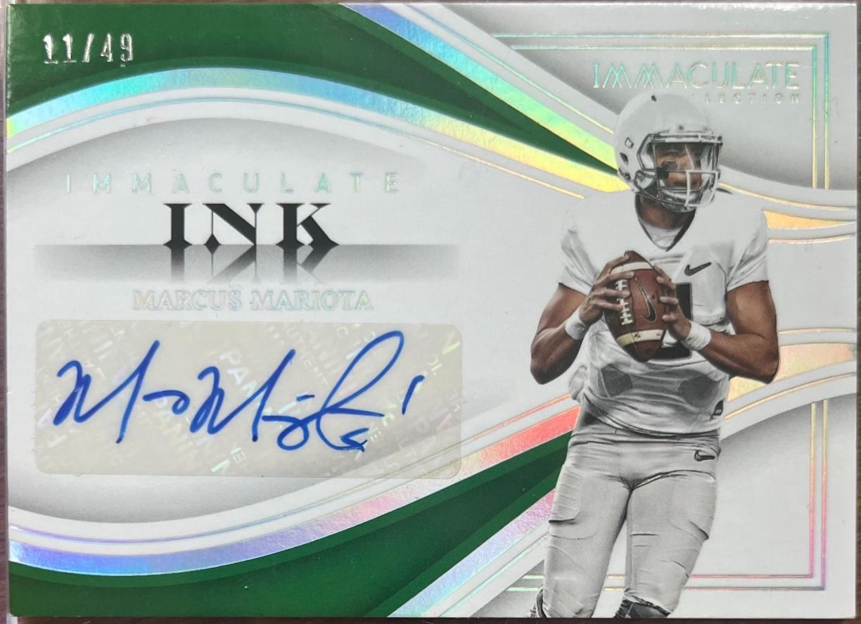 Marcus Mariota [Blue] #II-MM