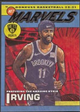 Kyrie Irving #12 Basketball Cards 2020 Donruss Net Marvels