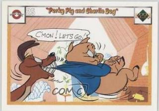 Porky pig and Charlie dog