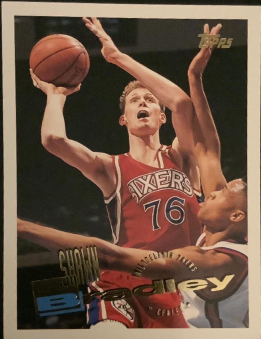 Shawn Bradley #245 Basketball Cards 1996 Topps