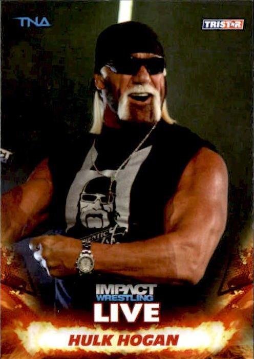 Hulk Hogan #1 Wrestling Cards 2013 TriStar TNA Impact Live