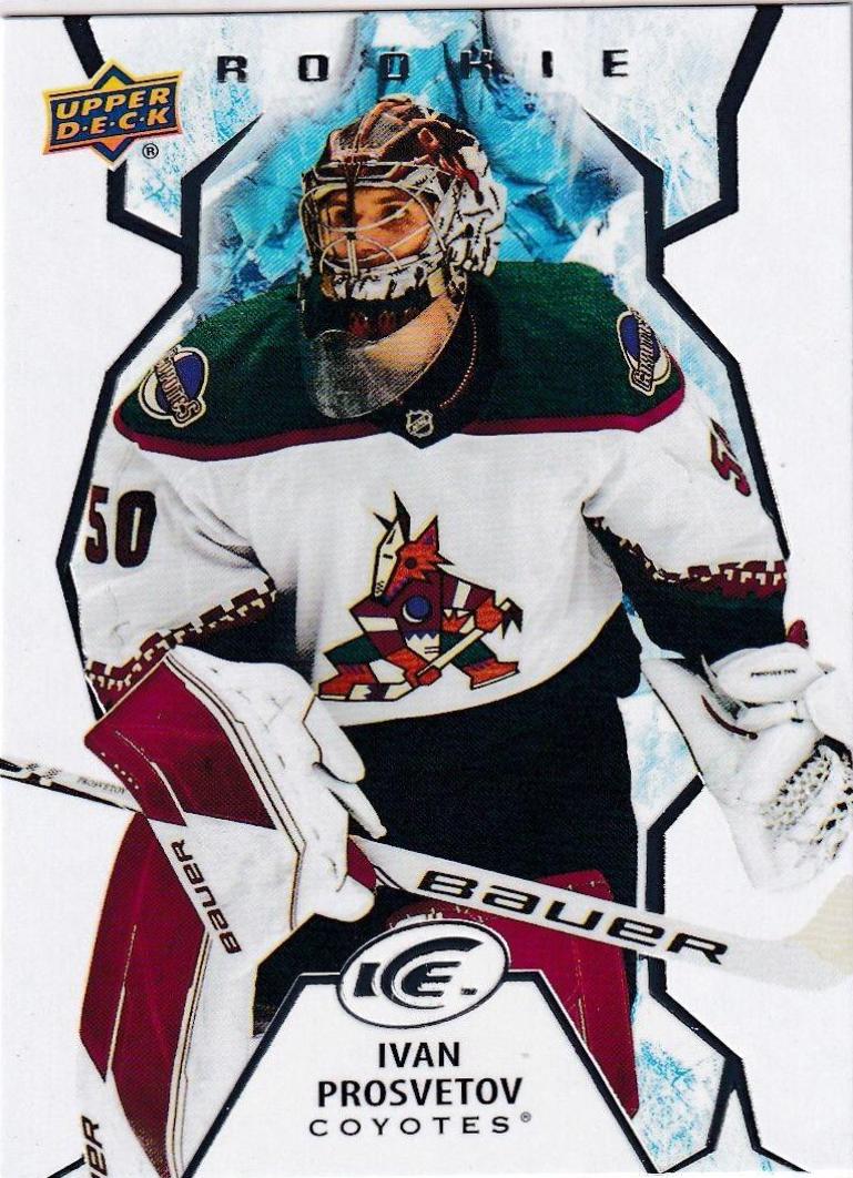 Ivan Prosvetov #110 Hockey Cards 2021 Upper Deck Ice