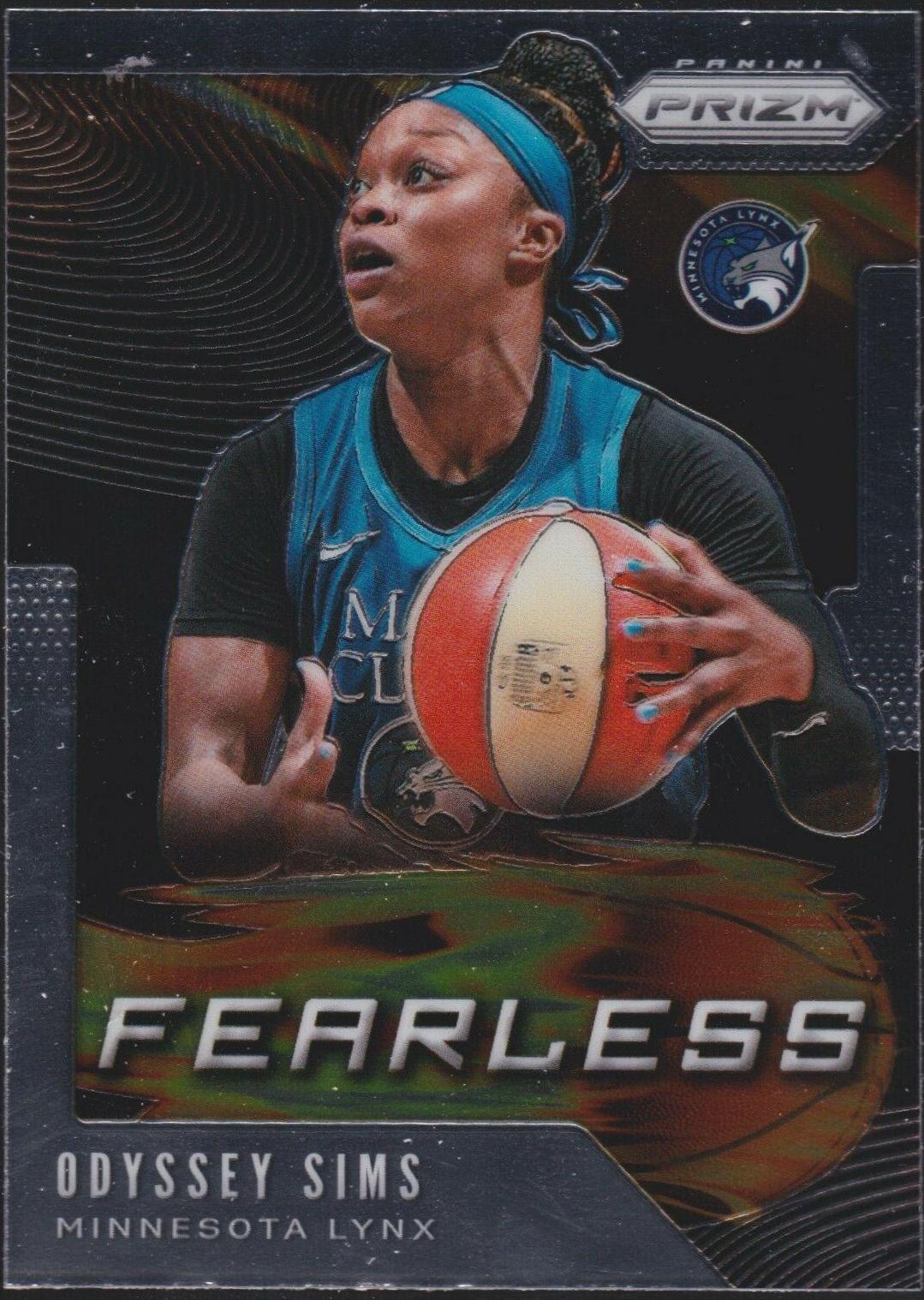 Odyssey Sims #5 Basketball Cards 2020 Panini Prizm WNBA Fearless