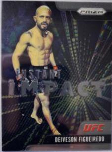 Deiveson Figueiredo #17 Ufc Cards 2021 Panini Prizm UFC Instant Impact