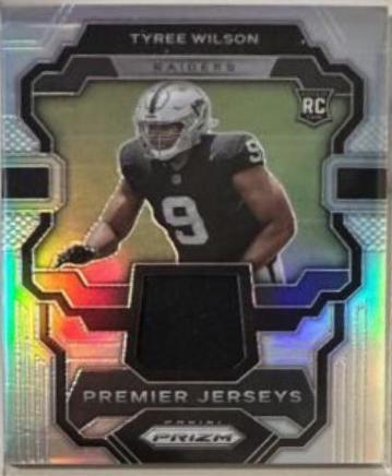 Tyree Wilson #PJ-TW 2023 Panini Prizm Premier Jerseys Football