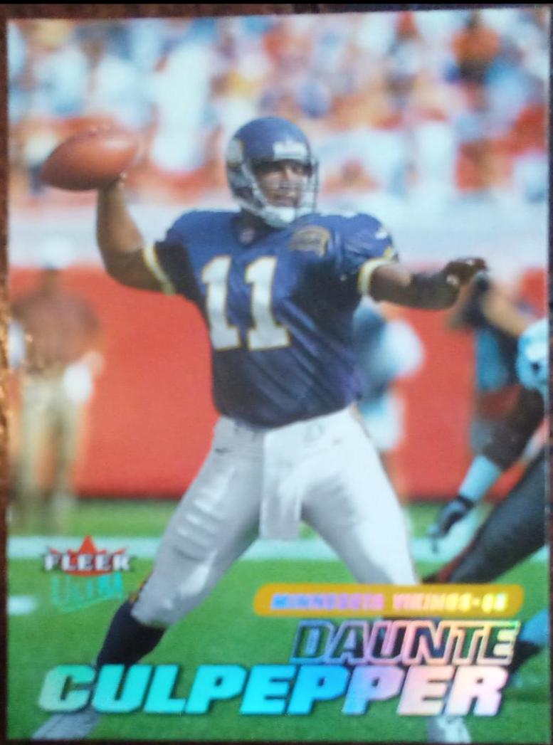 Dante culpepper #1 Football Cards 2001 Ultra