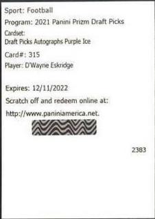 D'Wayne Eskridge